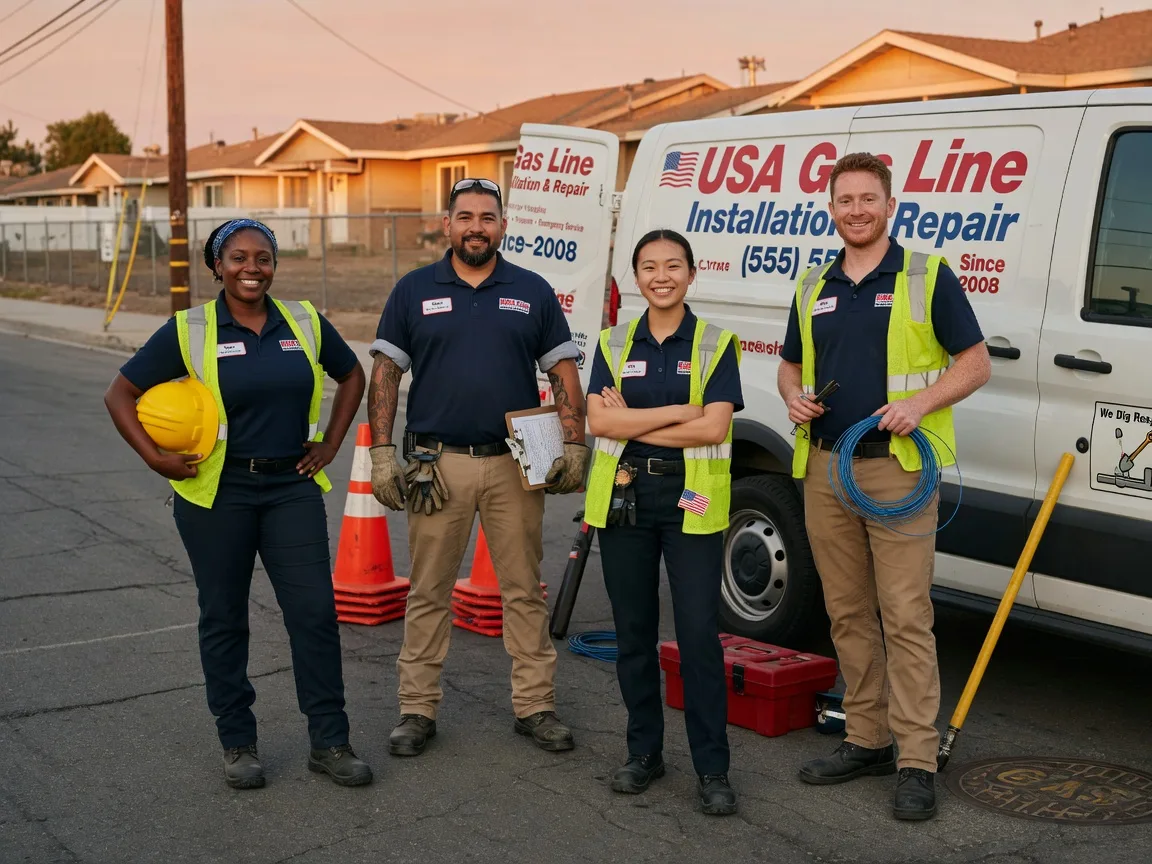 Gas Line Installation company in Crows Landing, CA